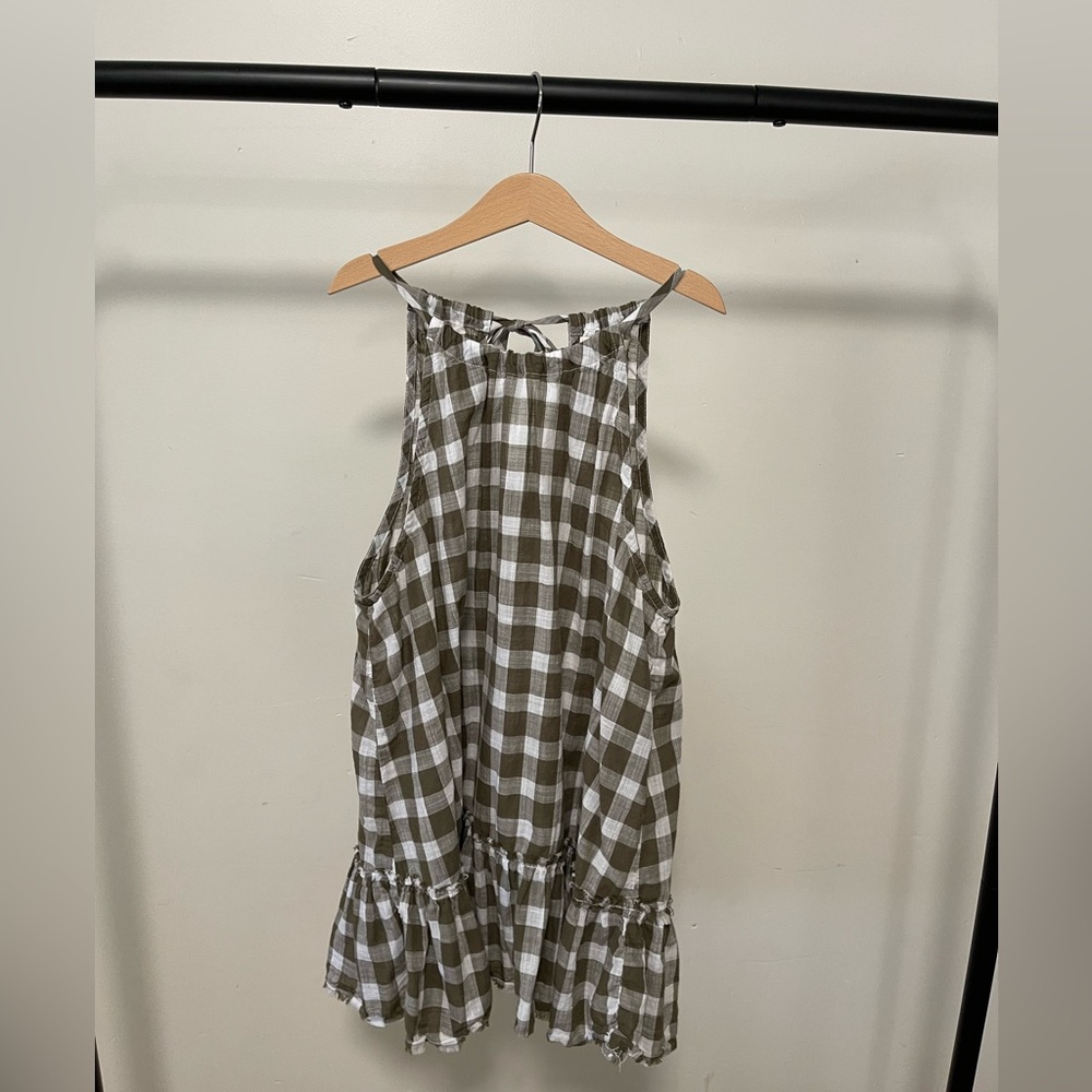 Cloth & stone tank long shirt